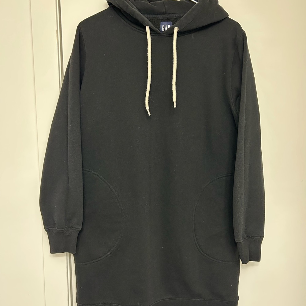 GAP Long Black Hoodie